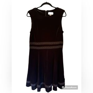 Beautiful velvet Calvin Klein dress , pre-owned